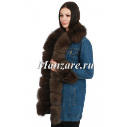 Джинсовая парка арт.	 0013