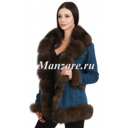 Джинсовая парка арт.	 0014